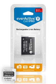 everActive CamPRO Panasonic DMW-BLC12 1000 mAh EVB007