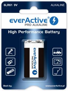 everActive Pro 1x 6LR61 / 6LF22 9V alkalická 550 mAh EV6LR61-PRO