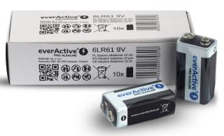 everActive Pro 6LR61/6LF22 550 mAh 10ks EV6LR61PRO-10PAK
