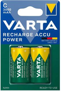 VARTA Recharge Accu Power 2x C 3000 mAh 56714 101 402