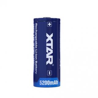 XTAR 26650 5200mAh 3,6V s ochranou