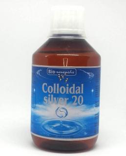 Bio-nanomedix Koloidne striebro 20ppm / 300ml Koloidne striebro