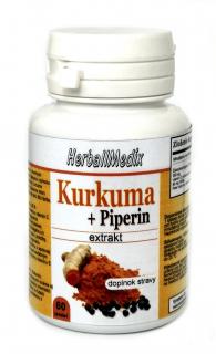 Herballmedix Kurkuma extrakt 60 tabliet