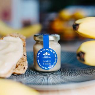 Včelařství Domovina Banány v mede Hmotnost: 75 g