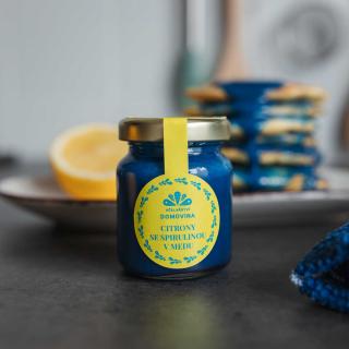 Včelařství Domovina Citrón so spirulinou v mede Hmotnost: 75 g