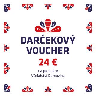 Včelařství Domovina Darčekový voucher 24 Eur