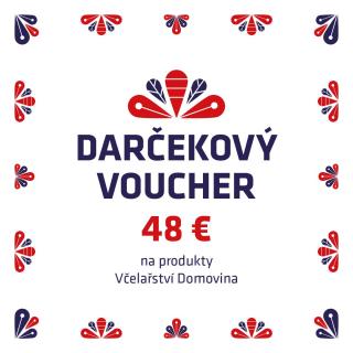 Včelařství Domovina Darčekový voucher 48 Eur