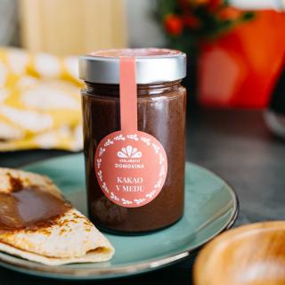 Včelařství Domovina Kakao v mede Hmotnost: 400 g
