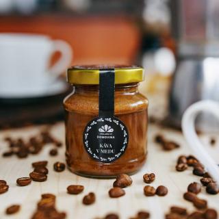 Včelařství Domovina Káva v mede Hmotnost: 160 g