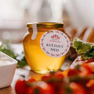 Včelařství Domovina Kvetový med jarný Hmotnost: 750 g
