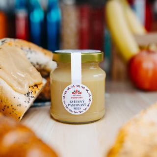 Včelařství Domovina Kvetový med jarný pastovaný Hmotnost: 180 g
