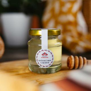 Včelařství Domovina Kvetový med s agátom Hmotnost: 180 g