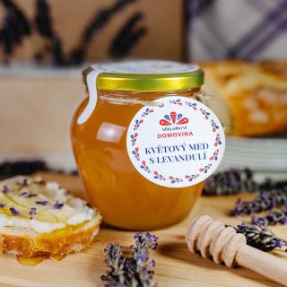 Včelařství Domovina Kvetový med s levanduľou Hmotnost: 750 g