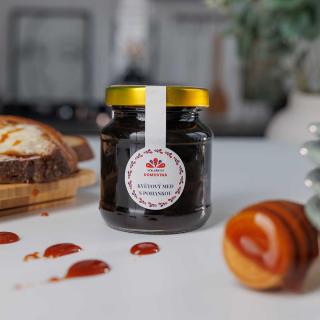 Včelařství Domovina Kvetový med s pohánkou Hmotnost: 180 g