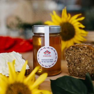 Včelařství Domovina Kvetový med so slnečnicou Hmotnost: 400 g