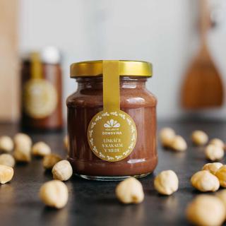 Včelařství Domovina Lieskovce s kakaom v mede Hmotnost: 170 g
