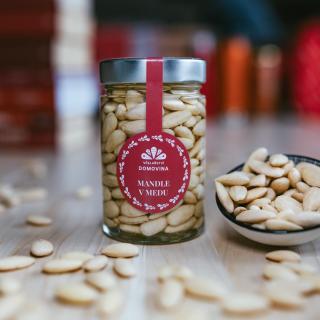 Včelařství Domovina Mandle v mede Hmotnost: 360 g