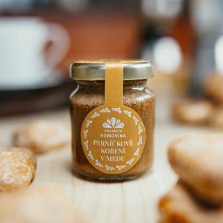 Včelařství Domovina Perníkové korenie v mede Hmotnost: 75 g