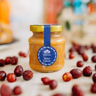 Včelařství Domovina Šípky v mede Hmotnost: 170 g