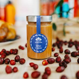 Včelařství Domovina Šípky v mede Hmotnost: 380 g