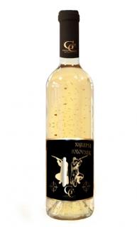 0,75 L Gold Cuvee - Biele so zlatými lupenmi 23 karát Najlepší POĽOVNÍK (Gold Cuvee 23 karat)