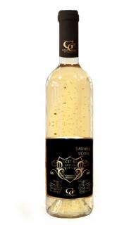 0,75 L Gold Cuvee - Biele so zlatými lupenmi 23 karát Najlepší učiteľ (Gold Cuvee 23 karat)