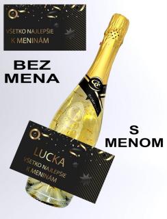 0,75 L - Gold Cuvee šumivé so zlatom - meniny (Darčekové vína  a šumivé vína)