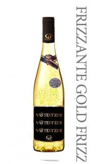 Gold Frizz s 23 karátovým zlatom 0,75L - Váš text (Frizzante)