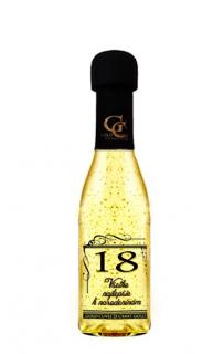 Zlaté šumivé 0,2 l Narodeniny 18 (Gold cuvee sparkling)