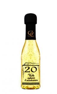 Zlaté šumivé 0,2 l Narodeniny 20 (Gold cuvee sparkling)