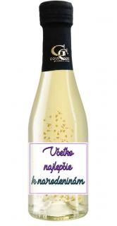 Zlaté šumivé 0,2 l narodeniny farebné (Darčekové vína  a šumivé vína)