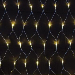 Vnútorná svetelná sieť, 2m, 160 LED, teplá biela, so zábleskami