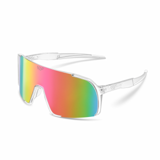 Slnečné okuliare VIF One Transparent x Pink Typ druhého zorníku: Polarizační