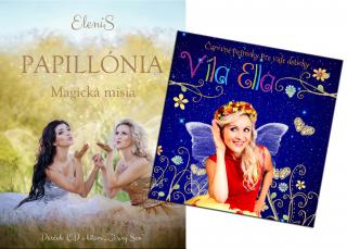 DAGAZ s.r.o Balíček PAPILLÓNIA+CD Víla Ella a čarovný svet