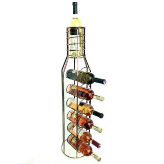 Stojan na víno Bottle (4 farby: medená, zlatá, strieborná, čierna)