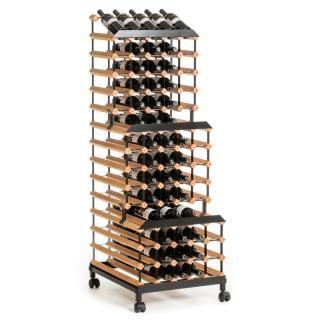 Stojan na víno Raxi Motion 90A (51,5 x 60 x 130 cm)