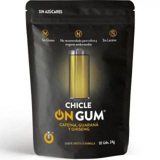 Energetická žuvačka WUG GUM - kofeín, ženšen, guarana - 10ks