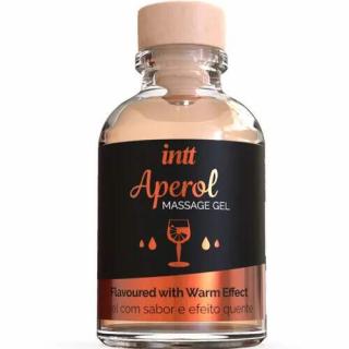 Intímny masážny olej INTT s príchuťou Aperol - 30ml