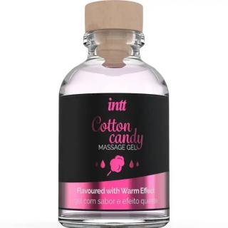 Intímny masážny olej INTT s príchuťou cukrovej vaty - 30ml