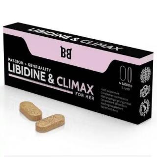 LIBIDINE  CLIMAX - BlackBull by Spartan - 4 tabletky (Zvýšenie libida pre ženy)