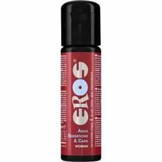 Lubrikačný gél EROS - "Aqua Sensation and Care" pre ženy - 100ml (Medicínsky lubrikačný gél na vodnej báze)