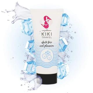 Lubrikačný gél na vodnej báze Kikí Travel s chaldivým efektom - 50ml (Lubrikačný gél na vodnej báze)