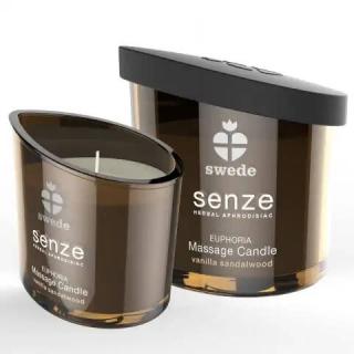 Masážna sviečka Swede Senze - vanilka, santálové drevo - 50ml