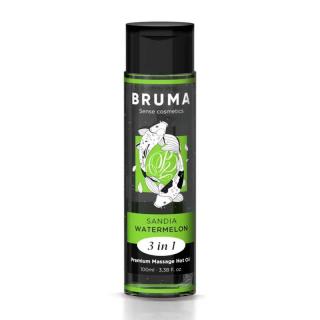 Prémiový masážny olej BRUMA 3v1 - príchuť: melón - 100ml