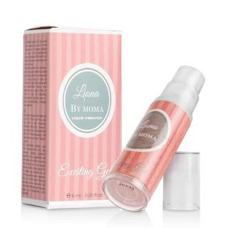 Stimilučný gél pre ženy Liona by Moma Tekutý vibrátor - excoiting gel  - 6ml