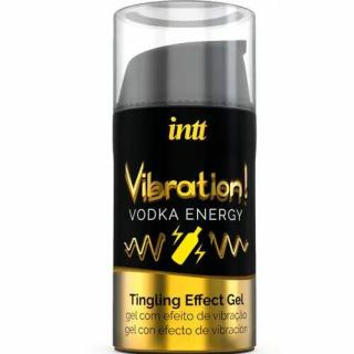 Účinný stimulačný gél INTT "tekutý vibrátor" - Vodka Energy- 15 ml (Stimulačný gél pre ženy aj mužov)