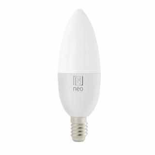 Immax NEO Smart žiarovka LED E14 5W teplá biela, stmievateľná, Zigbee 3.0