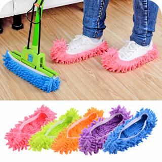 Čistiace papuče na mop - ZĽAVA 60% Farba: Oranžová