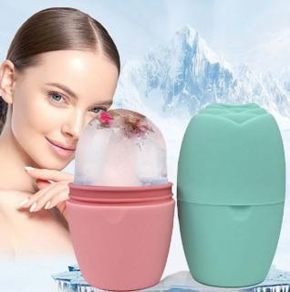 Pomoc pri masáži tváre " ICE " ZĽAVA 68% Farba: Ružová