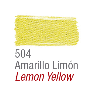 ACRILEX Farby na textil /matné 37ml Odtieň: 504 - Lemon yellow - Citrónovožltá